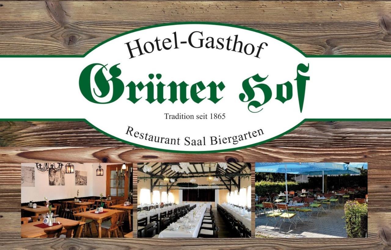 Hotel-Gasthof Gruener Hof Freising Eksteriør bilde